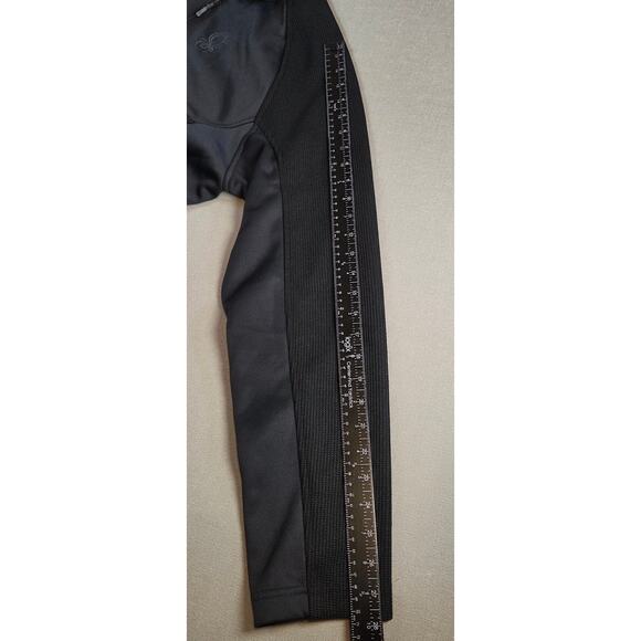 Spyder Men’s XXL Quarter Zip Pullover Black Gray Fleece 229517 Luther Logo - Picture 15 of 16